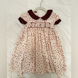 Toddler Spanish Brand Christmas/Winter dress Great Conditions